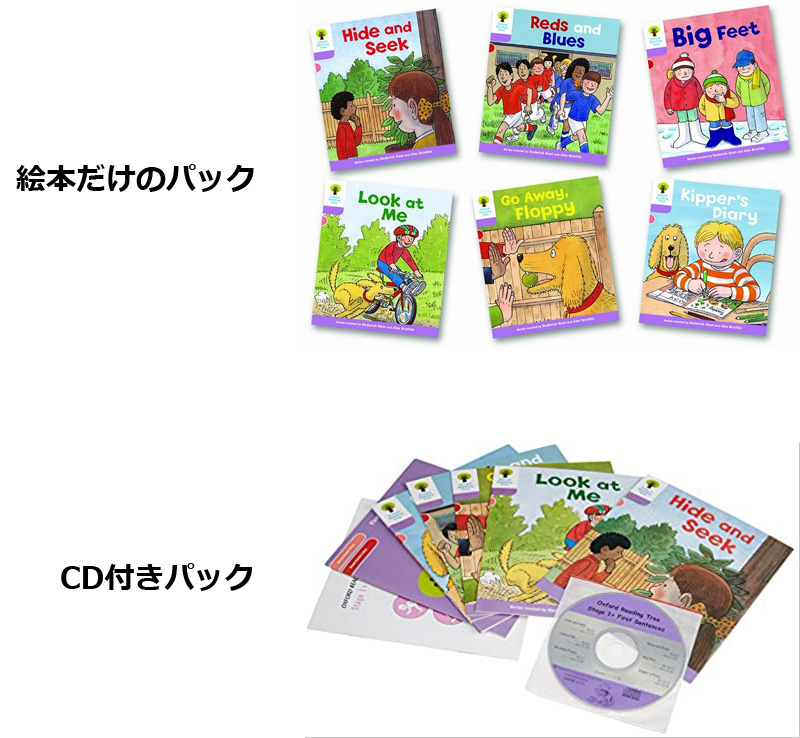 Oxford reading tree stage1+ ORT CD日本語ガイド