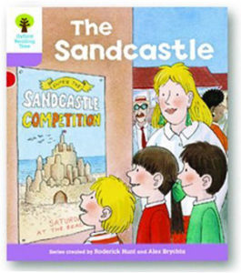オックスフォードリーディングツリー ORT レベル1+ ステージ1+ stage1+ More First Sentences B The Sandcastle 表紙