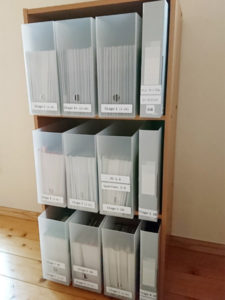 オックスフォードリーディングツリー ORT 小型絵本 薄い絵本 ファイルボックス カラーボックス 収納