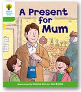 オックスフォードリーディングツリー ORT レベル2 ステージ2 stage2 First Sentences A Present for Mum 表紙