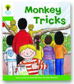 オックスフォードリーディングツリー ORT レベル2 ステージ2 stage2 Patterned Stories Monkey Tricks 表紙